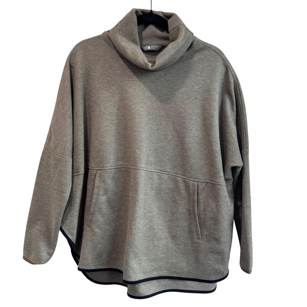 The North Face Womens Oversized‎ Cowl Neck Pullover Sweatshirt Size S/M